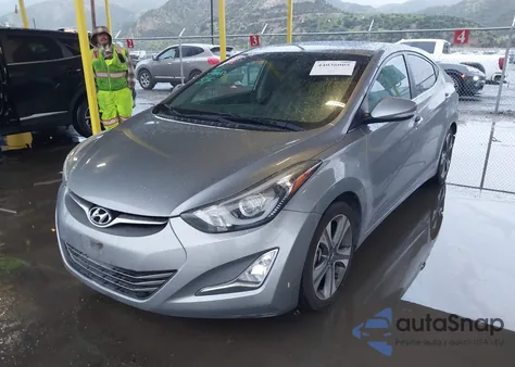 2014 Hyundai Elantra Sport from USA, damaged, VIN KMHDH4AH6EU167626